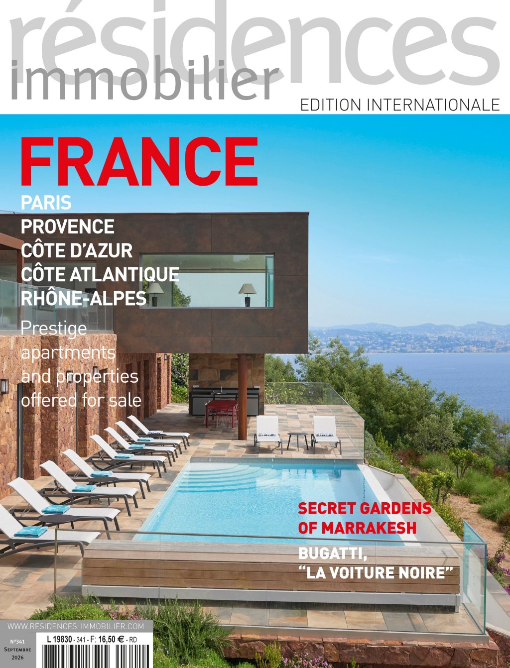Résidences Immobilier - Le magazine n° 341 - Page de couverture