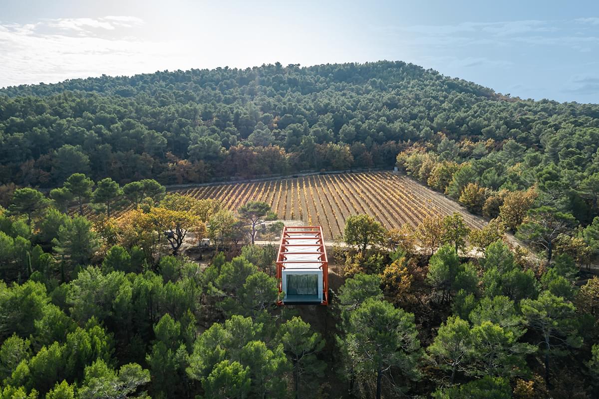 Œuvre architecturale au Château La Coste