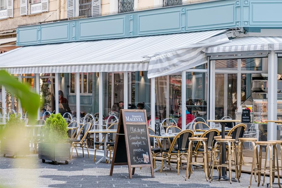 Nouvelle terrasse au Magenta