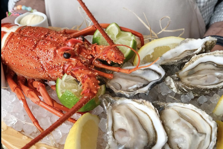 Roy René, le temple des fruits de mer