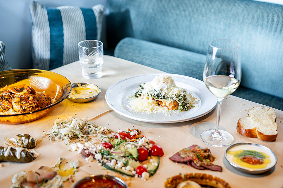 Festive brunch