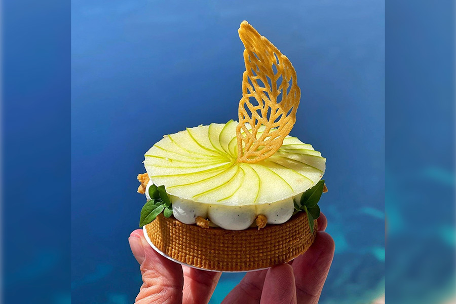 High flying pastry chef