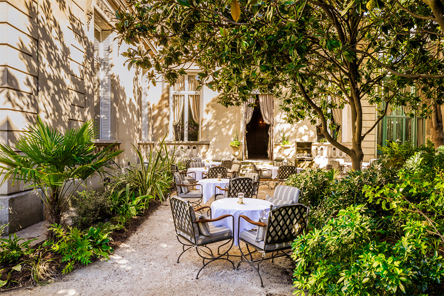 Magical terrace