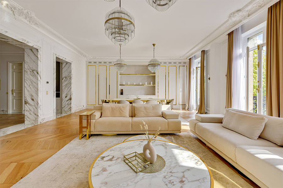 Magazine de l'immobilier de luxe - Article parc Monceau - Photo principale