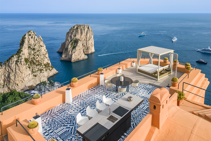 Magazine de l'immobilier de luxe - Article Capri - Punta Tragara. - Photo principale