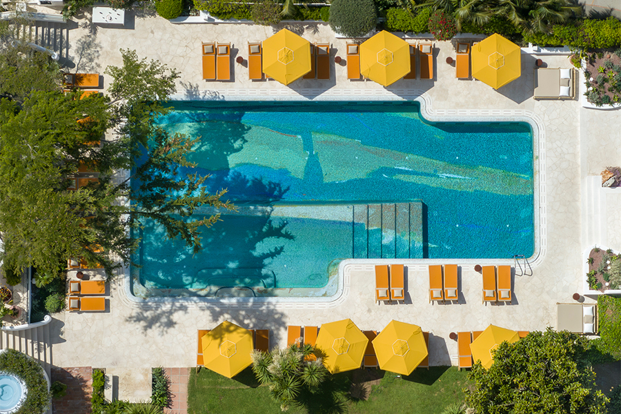 Magazine de l'immobilier de luxe - Article Jumeirah Capri Palace - Photo principale