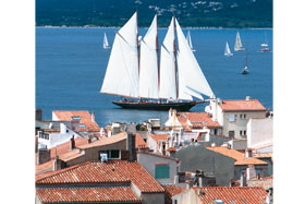 Sailing in Saint-Tropez