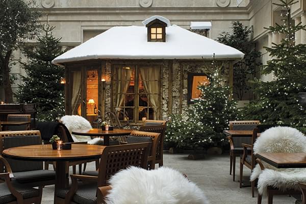 Terrasse d’hiver au Park Hyatt 