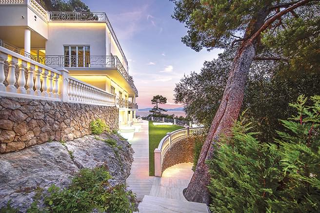 The incredible villa Mala in Cap d'Ail