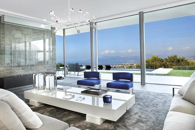 Une villa d’architecte à Cannes Californie