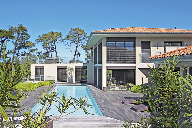 Spotlight on contemporary houses from Biarritz to Hossegor
