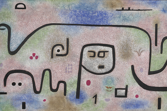 Paul Klee, Irony at work