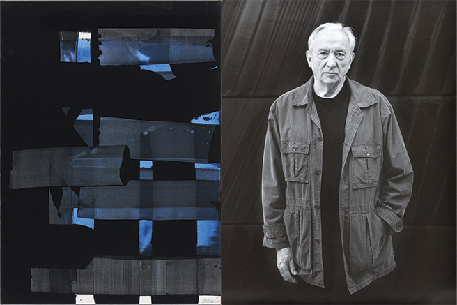 Soulages at  the Picasso Museum 