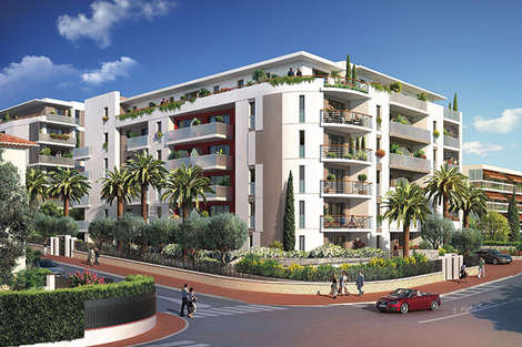 Contemporary architecture in Antibes
