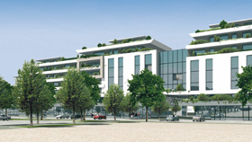 A development at the gateway to Geneva