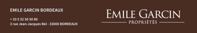 AGENCE EMILE GARCIN BORDEAUX - Logo