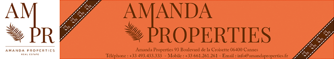 AGENCE AMANDA PROPERTIES - CANNES - Logo