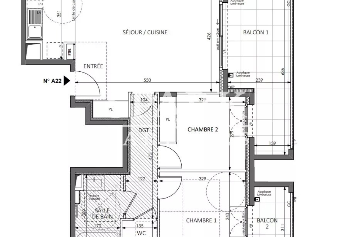 Appartement de luxe à vendre à Beausoleil, 775 000 €, Photo 6