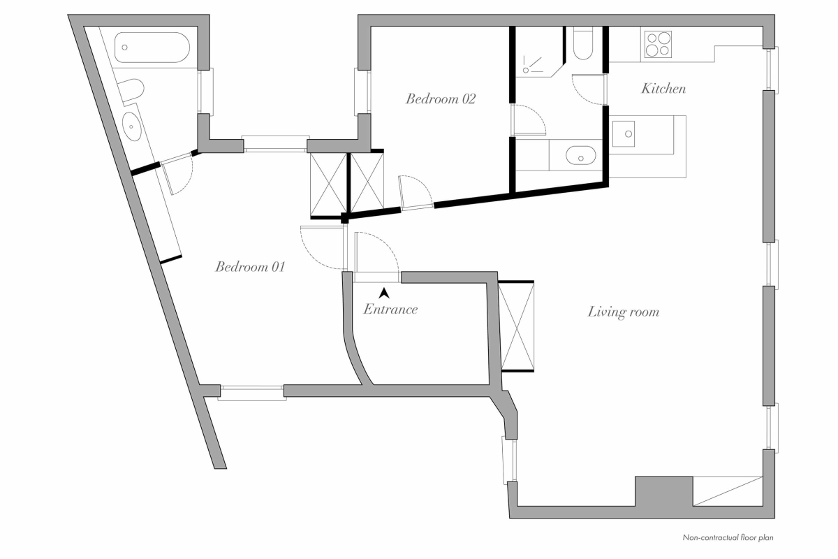 Luxury Apartment for sale in Paris 5Ème, 1 050 000 €, Photo 7