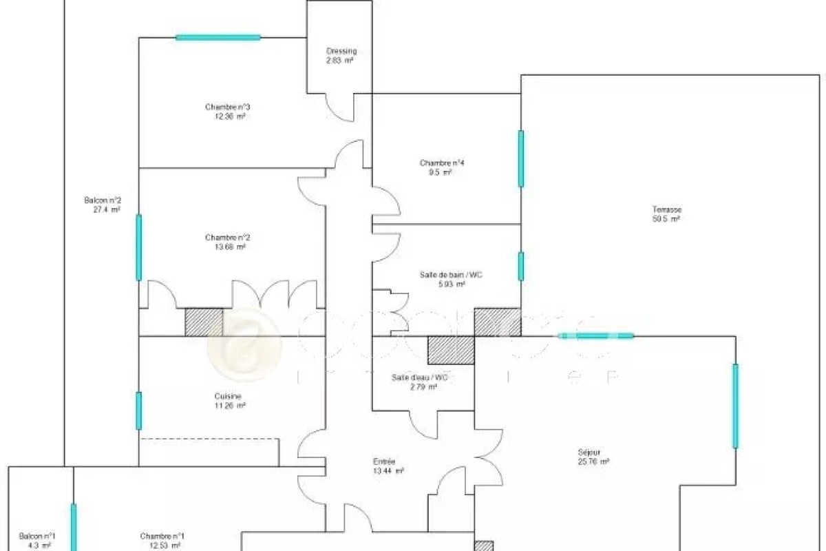 Luxury Apartment for sale in Grasse, 395 200 €, Photo 6