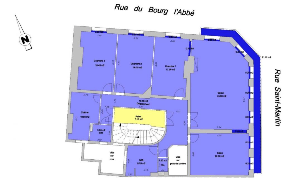 Appartement de luxe à vendre à Paris 3Ème, 1 865 000 €, Photo 4