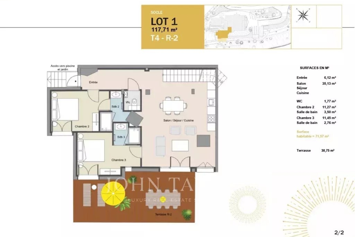 Luxury Apartment for sale in Grasse, 995 000 €, Photo 4