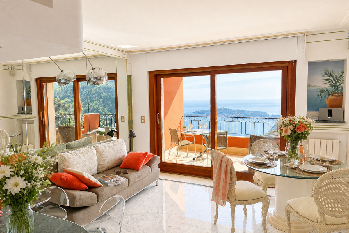 Luxury Apartment for rental in Èze, 3 350 €, Photo 1