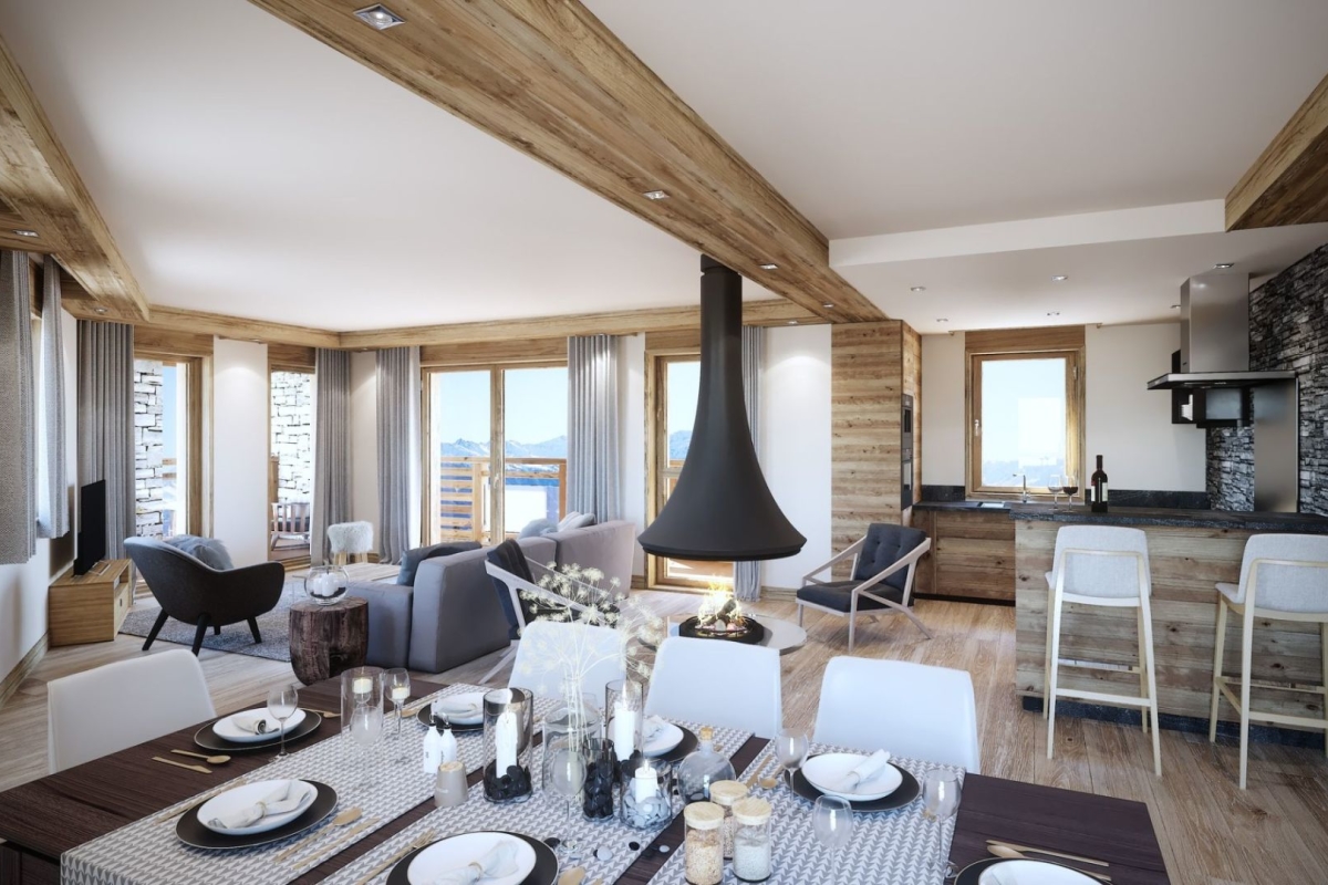 Appartement de luxe à vendre à Tignes, 2 874 000 €, Photo 3
