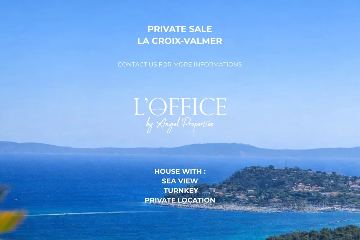 Maison de luxe à vendre à La Croix-Valmer, 2 450 000 €, Photo 1