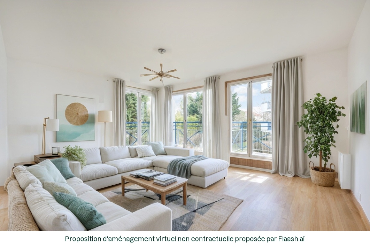 Appartement de luxe à vendre à Rueil-Malmaison, 510 000 €, Photo 2