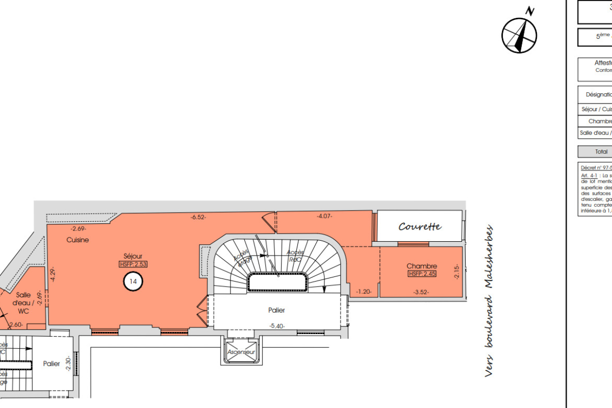 Appartement de luxe à vendre à Paris 8Ème, 860 000 €, Photo 3