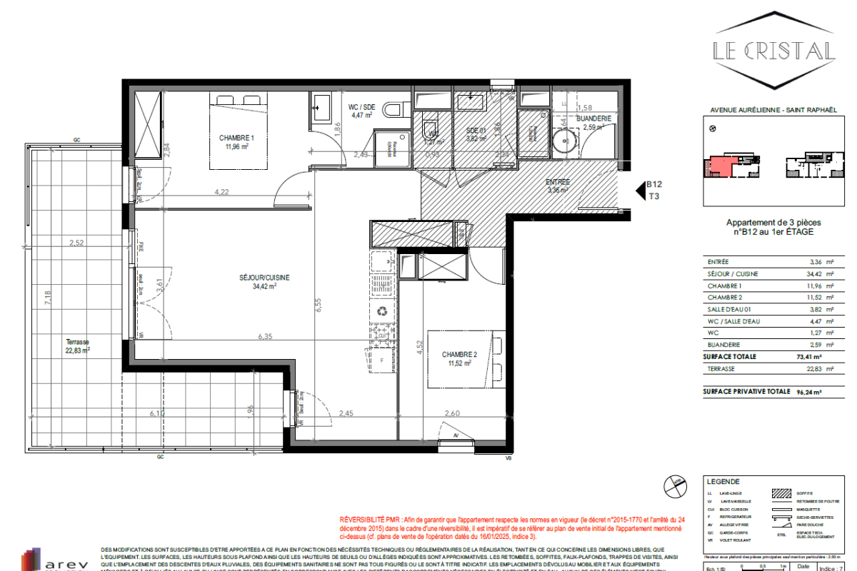 Luxury Apartment for sale in Saint-Raphaël, 448 000 €, Photo 3