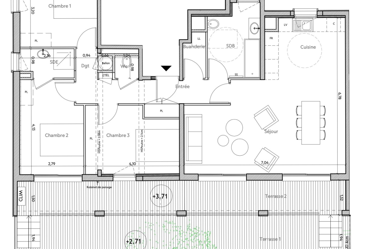 Appartement de luxe à vendre à Cagnes-sur-Mer, 950 000 €, Photo 5