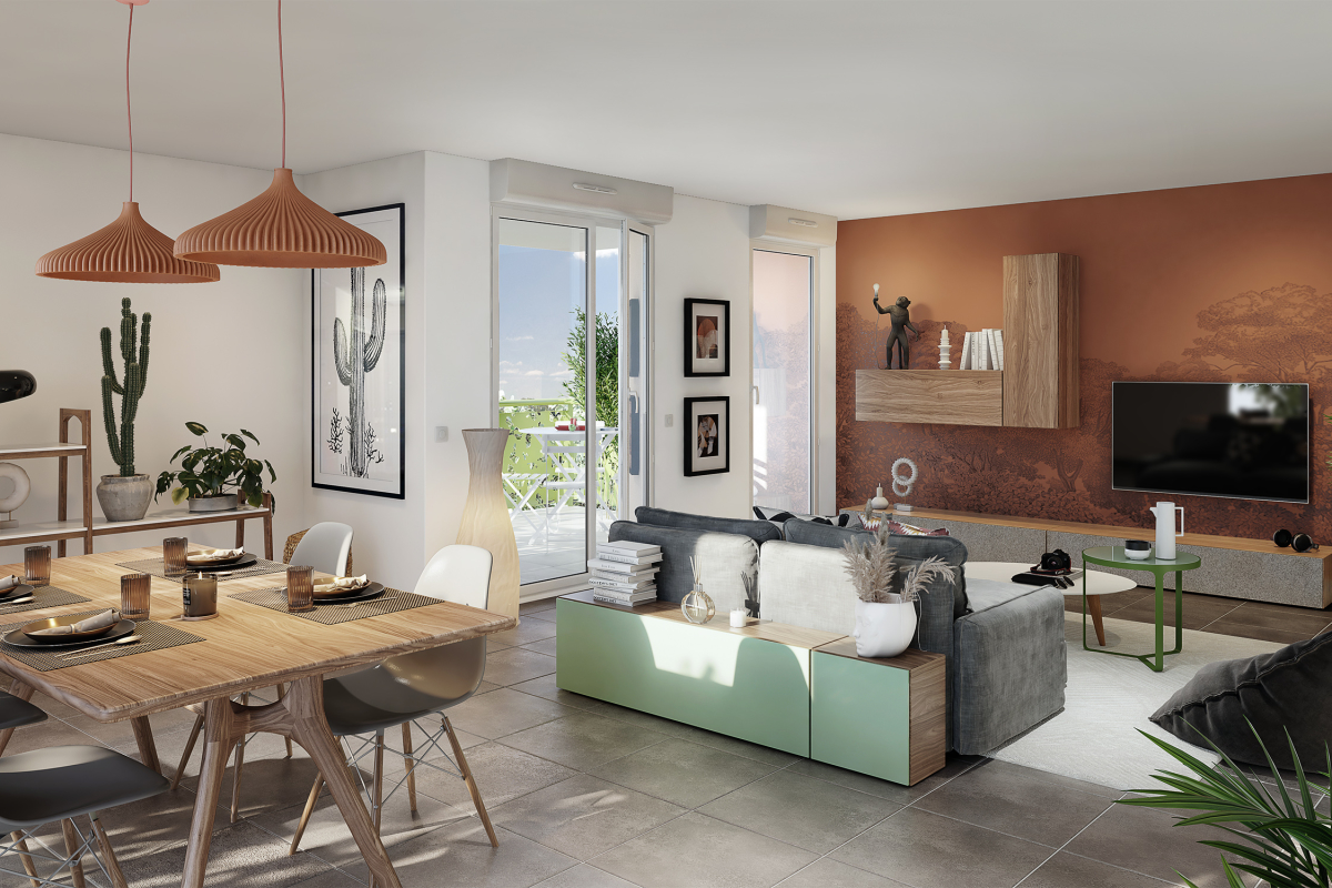 Appartement de luxe à vendre à Pibrac, 223 000 €, Photo 3