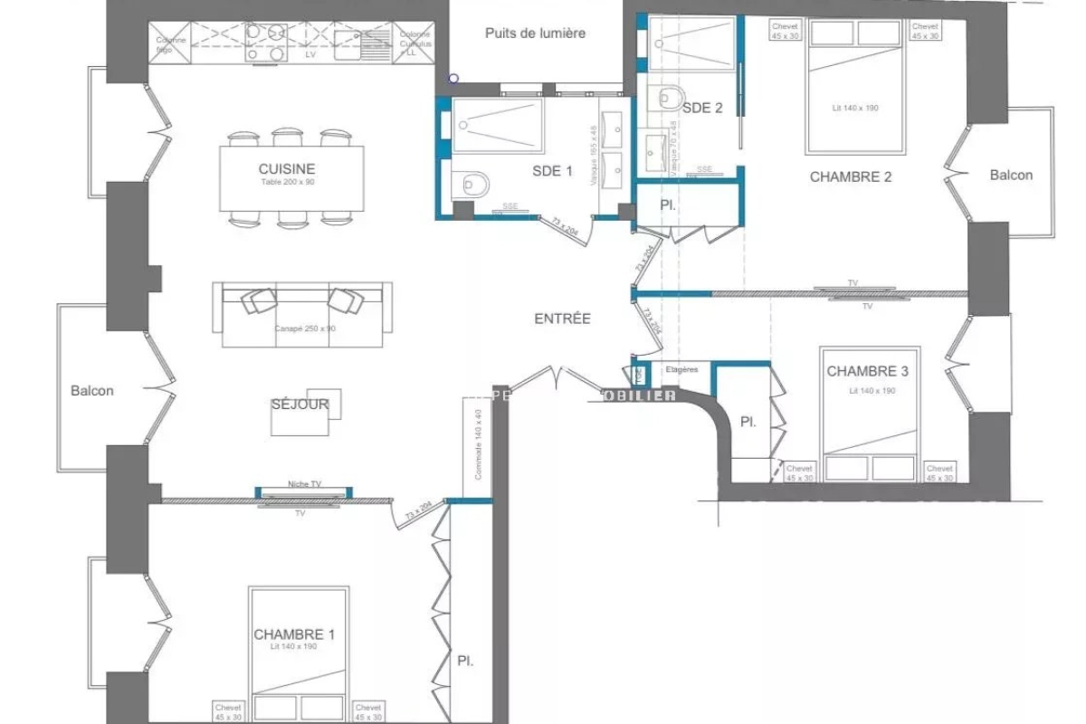 Appartement de luxe à vendre à Nice, 895 000 €, Photo 5