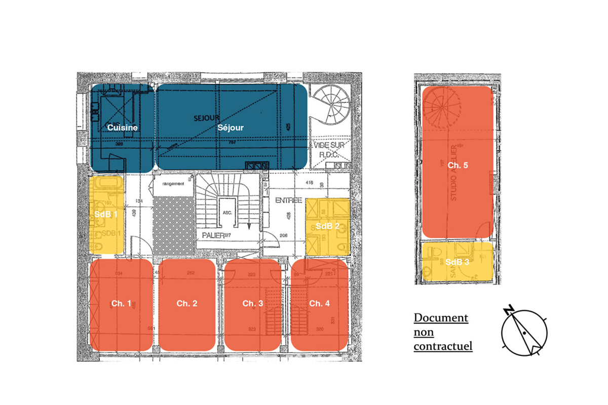 Appartement de luxe à vendre à Paris 18Ème, 1 585 000 €, Photo 2