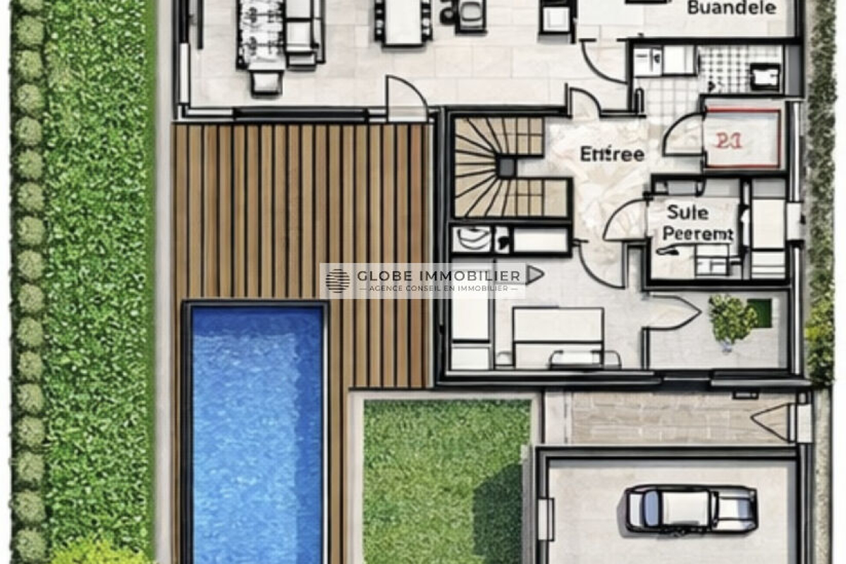 Maison de luxe à vendre à Anglet, 1 840 000 €, Photo 3
