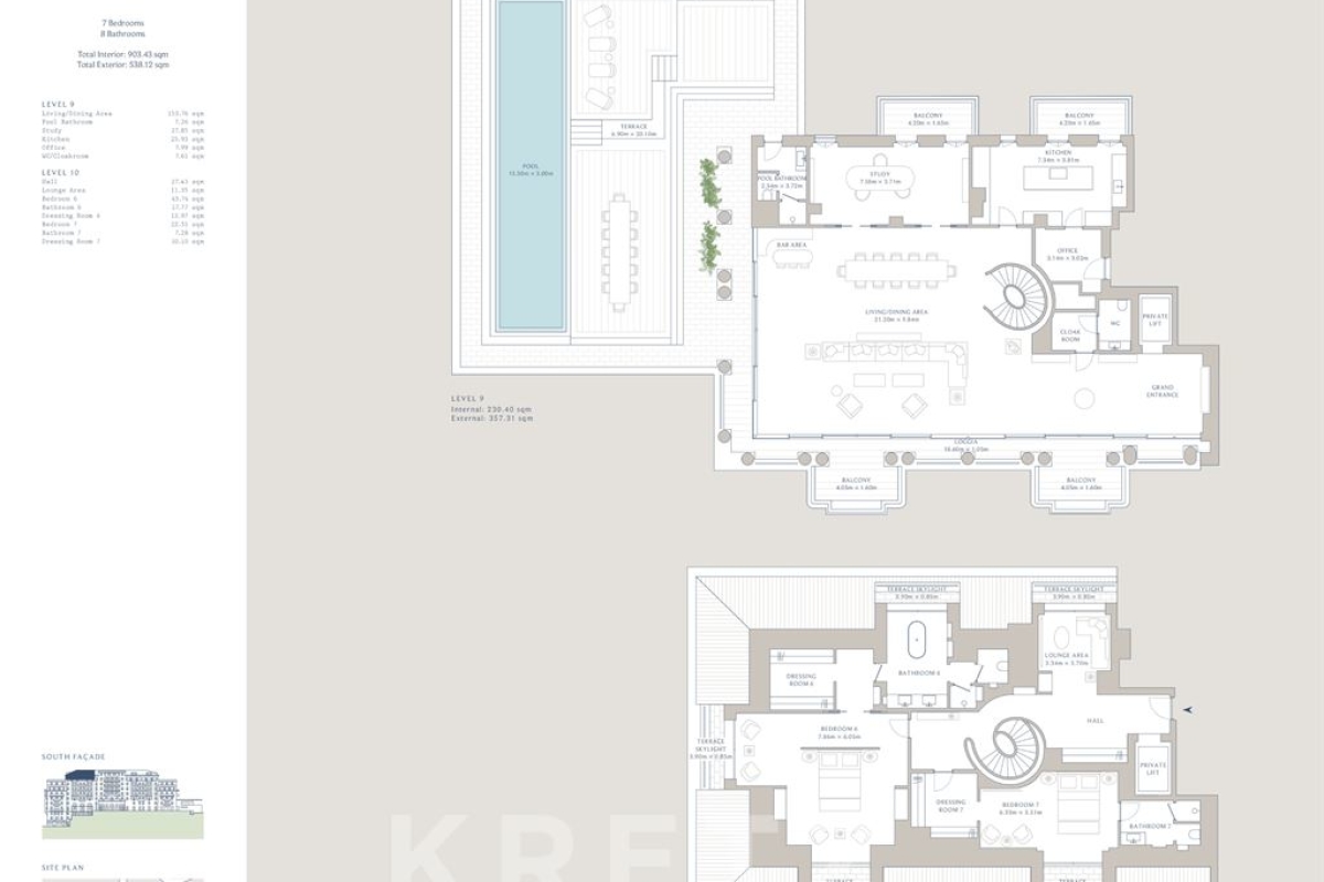 Appartement de luxe à vendre à Cap d'Antibes, 43 000 000 €, Photo 7