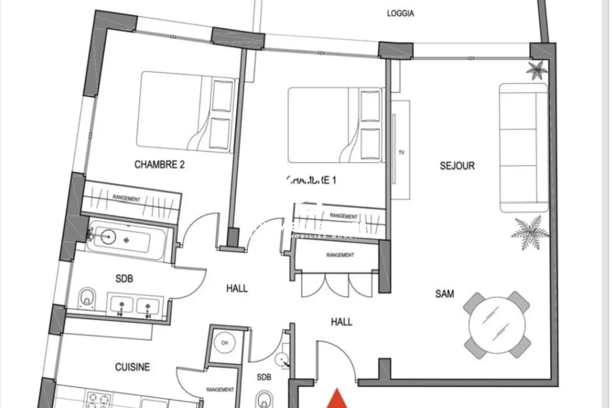 Appartement de luxe à vendre à Monaco, 3 850 000 €, Photo 2