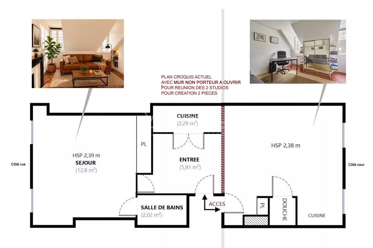 Appartement de luxe à vendre à Paris 7Ème, 667 000 €, Photo 4