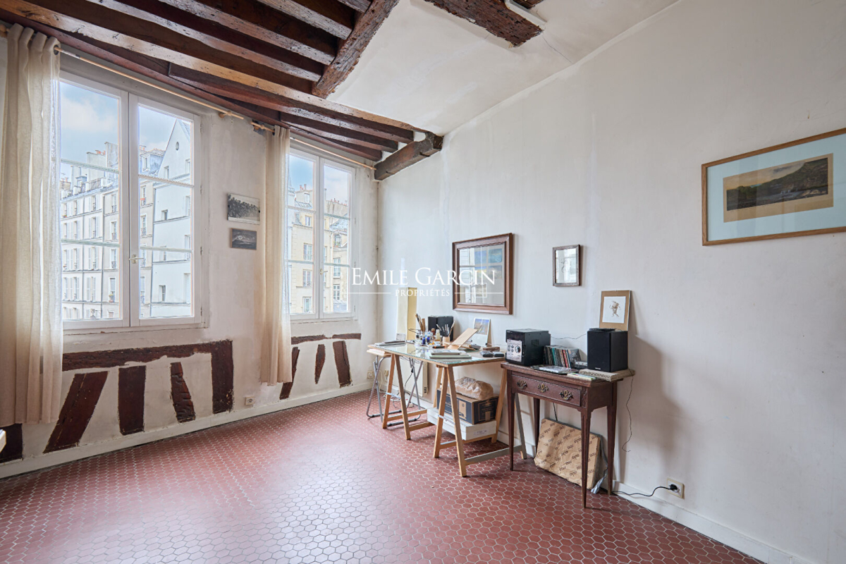 Appartement de luxe à vendre à Paris 4ème, 455 000 €, Photo 2