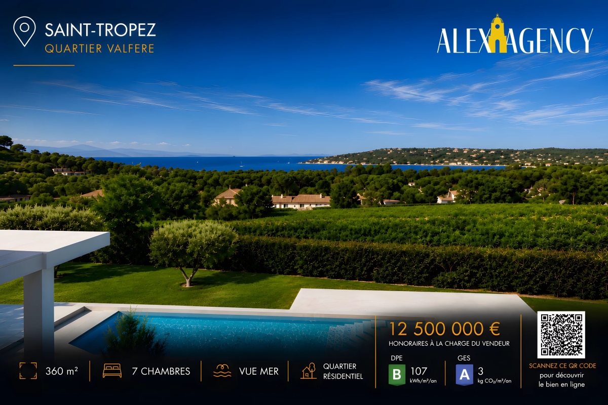 Maison de luxe à vendre à Saint-Tropez, 12 500 000 €, Photo 1