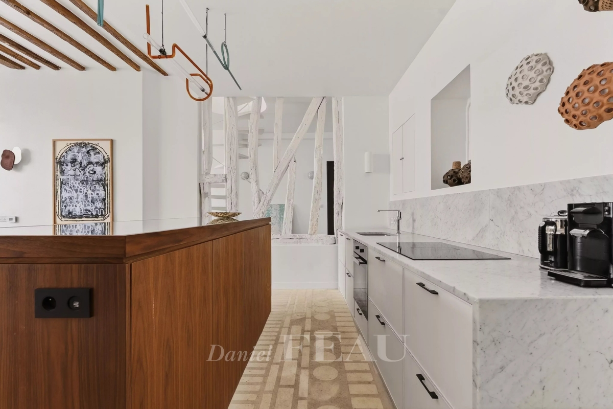 Appartement de luxe à louer à Paris 3ème, 5 900 €, Photo 3