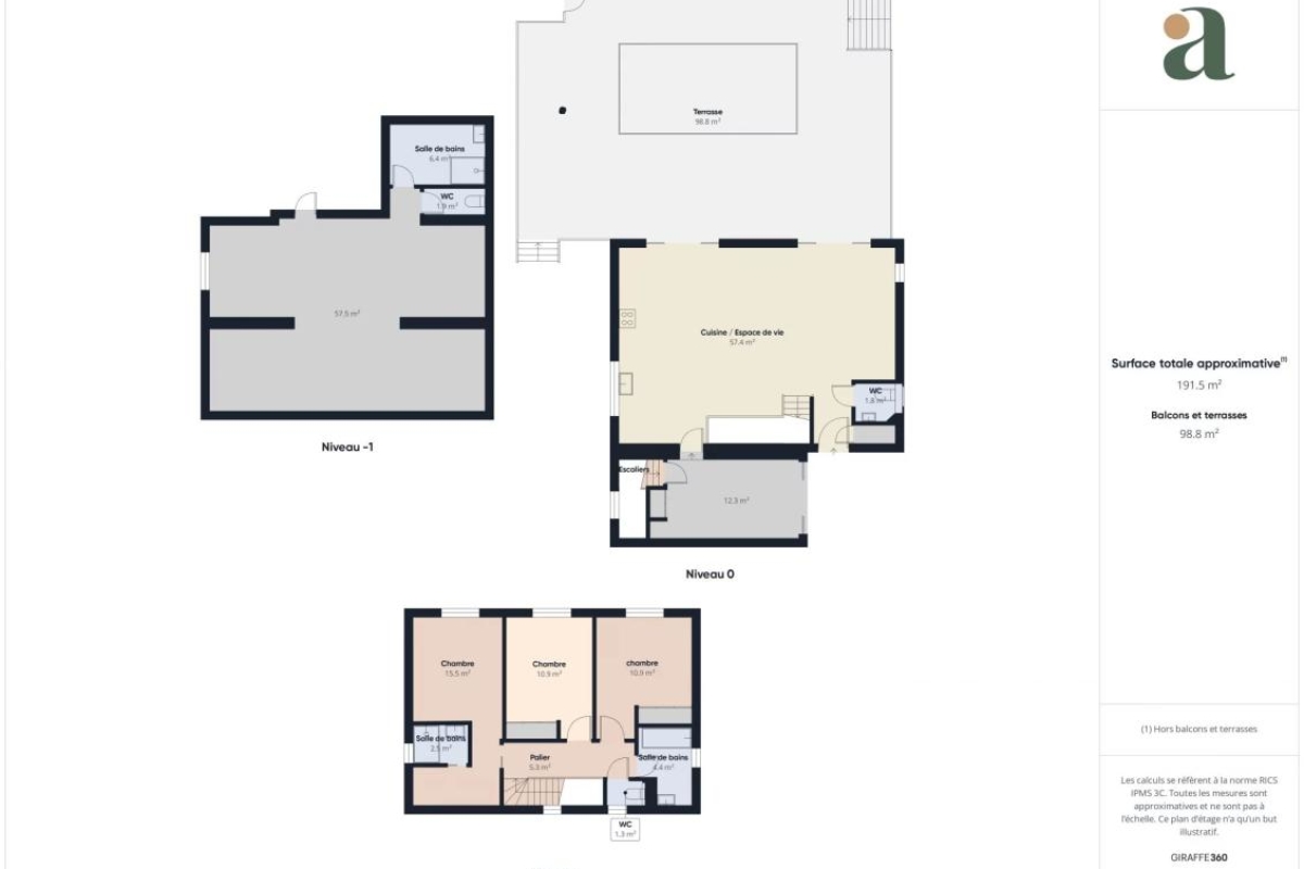 Maison de luxe à vendre à Les Pennes-Mirabeau, 550 000 €, Photo 3