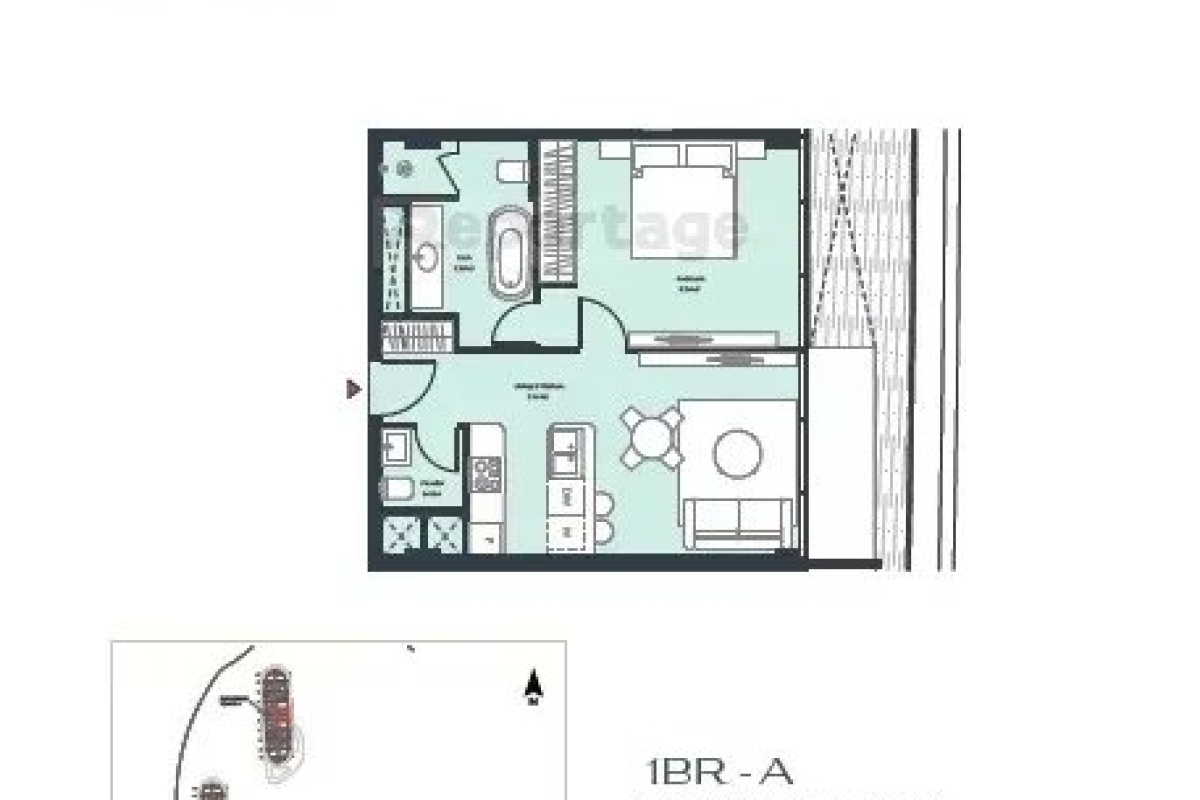 Appartement de luxe à vendre à Bakou, 155 687 €, Photo 4
