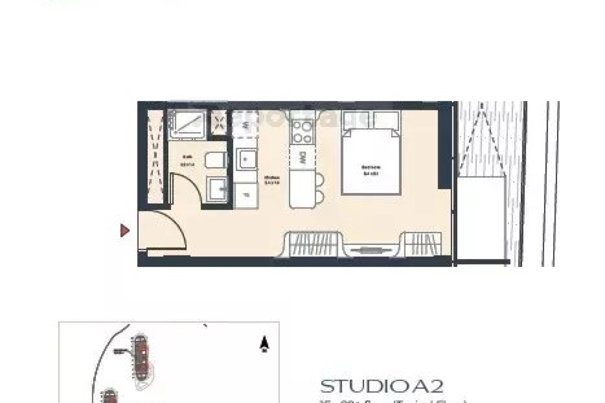 Appartement de luxe à vendre à Bakou, 117 845 €, Photo 6