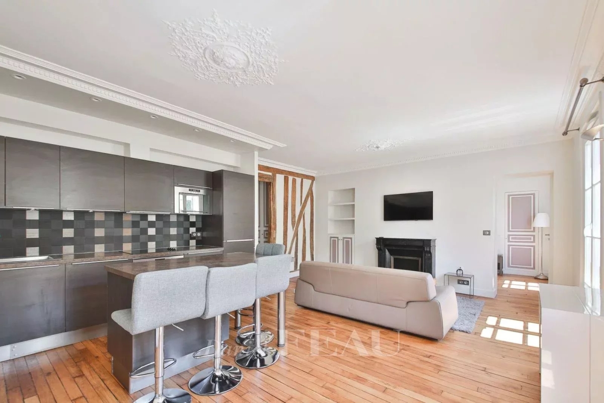 Appartement de luxe à louer à Paris 3ème, 2 999 €, Photo 2