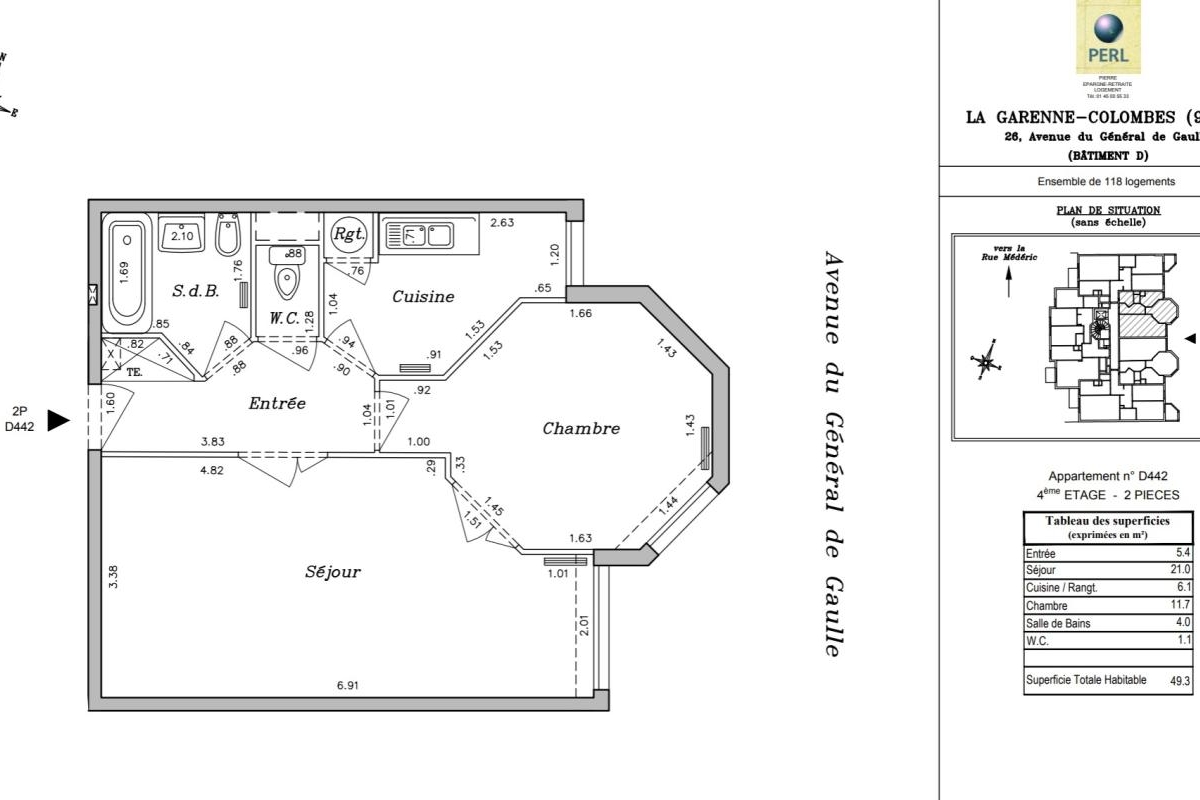Appartement de luxe à vendre à La Garenne-Colombes, 312 700 €, Photo 7