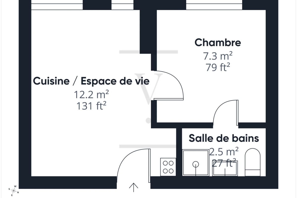 Appartement de luxe à vendre à Paris 11ème, 241 500 €, Photo 6