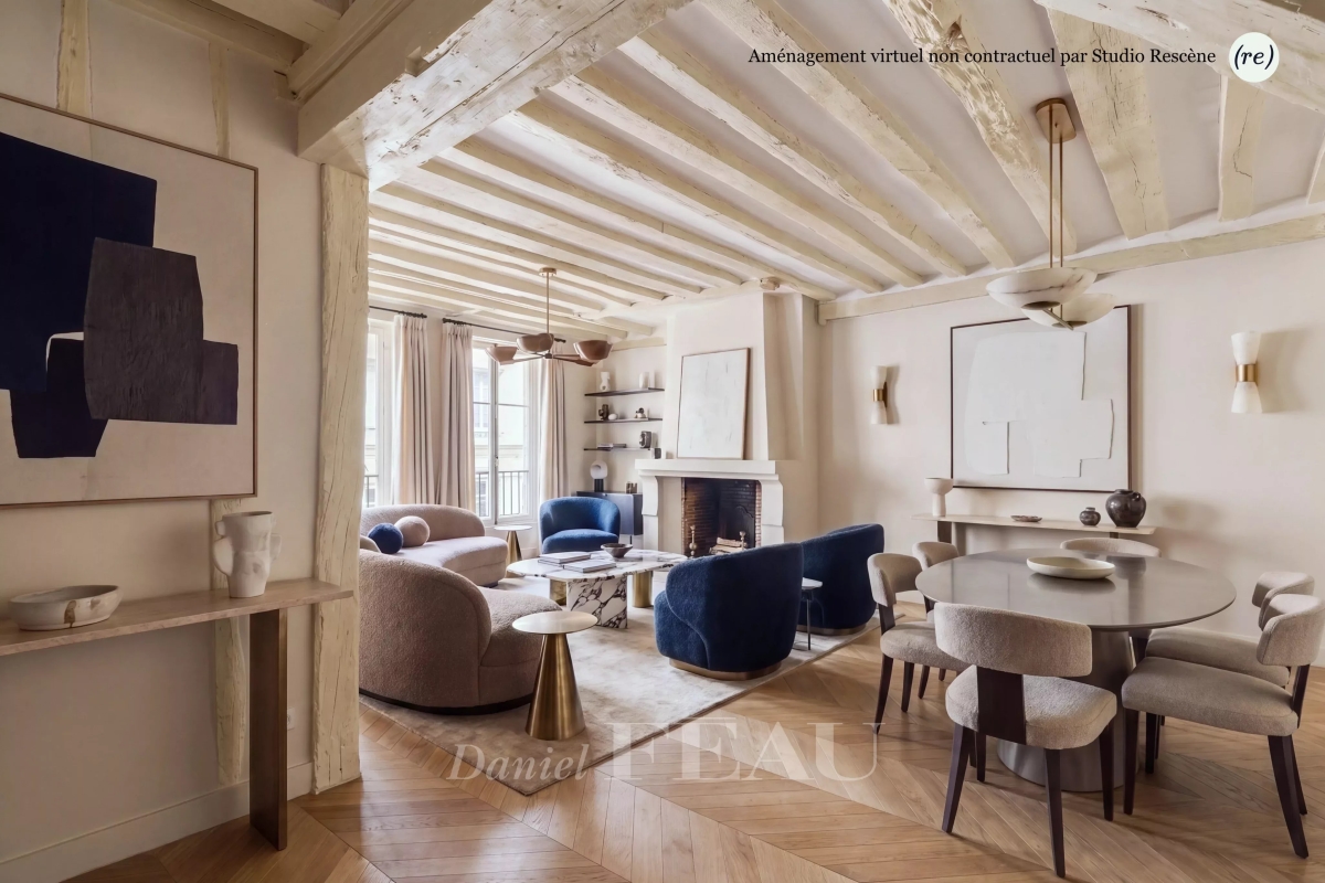 Appartement de luxe à vendre à Paris 4ème, 895 000 €, Photo 1